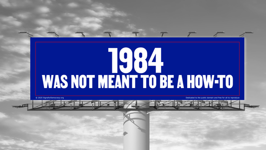 Billboard - 1984 was not meant to be a how-to