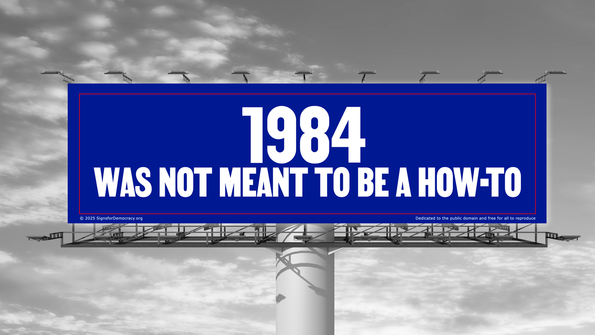 Billboard - 1984 was not meant to be a how-to