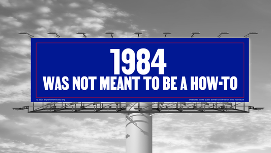 Billboard - 1984 was not meant to be a how-to