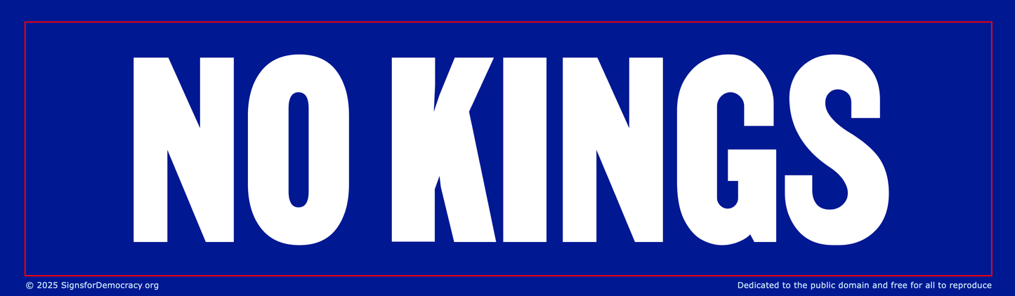 Billboard - No Kings